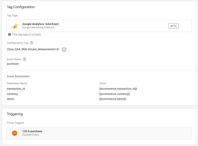 Cài đặt thương mại điện tử Google Analytics 4 bằng Google Tag Manager